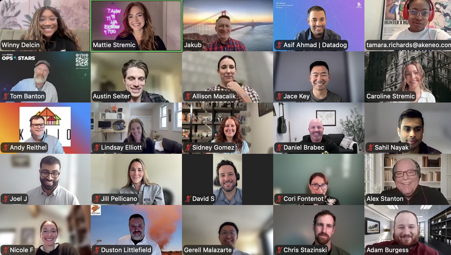 Community launch party on Zoom