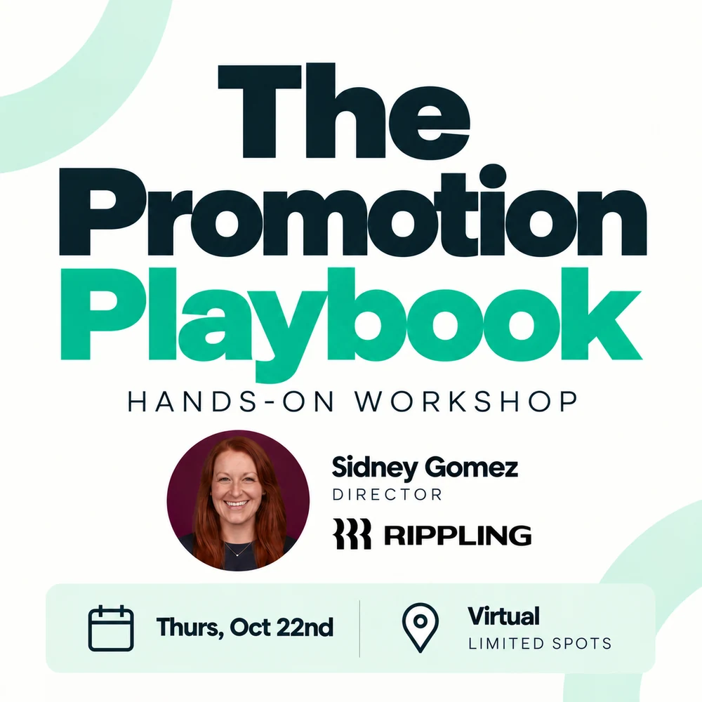 The Promotion Playbook: Turning Impact Into Advancement